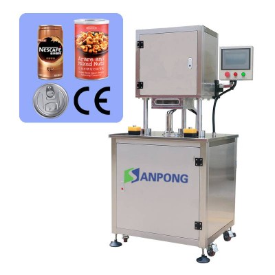 Semi Automatic Vacuum Can Seaming Machine With Nitrogen Flushing