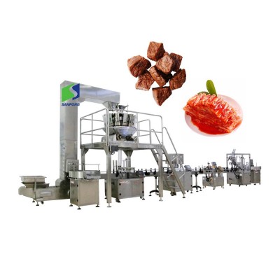 Canned Snack Machinery Manufacturer Wholesale Canning Seafood Cooked Meat Production Packaging Line